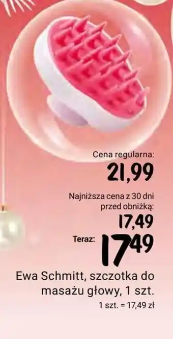 Rossmann Ewa Schmitt, szczotka do masażu głowy, 1 szt. oferta