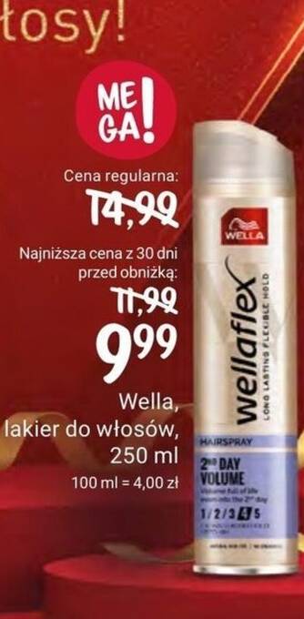 Rossmann Wella, lakier do włosów, 250 ml oferta