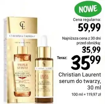 Rossmann Christian Laurent serum do twarzy, 30 ml oferta