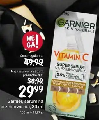 Rossmann Garnier, serum na przebarwienia, 30 ml oferta