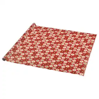 IKEA Vinterfint papier do pakowania, kwiatowy wzór czerwony, 3x0.7 m oferta