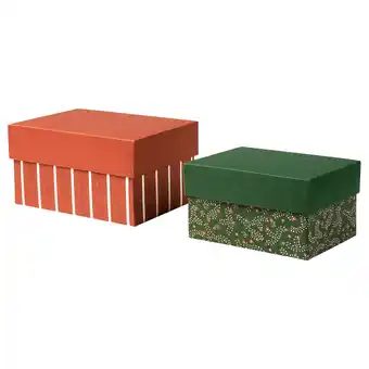 IKEA Vinterfint pudełka na prezenty, 2 szt., różne kolory oferta