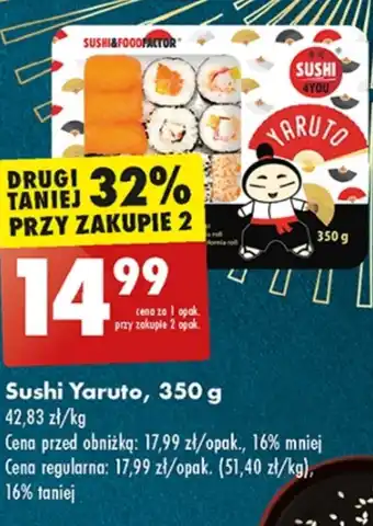 Biedronka Sushi 4 you oferta