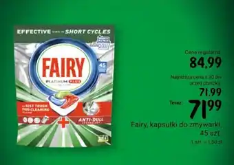 Rossmann Fairy, kapsułki do zmywarki, 45 szt. oferta