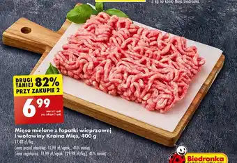 Biedronka Mięso mielone kraina mięs oferta