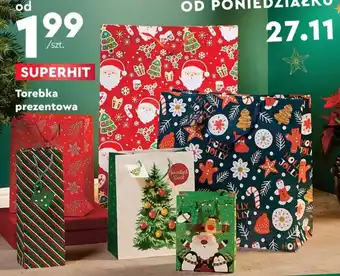 Biedronka Torebka prezentowa oferta