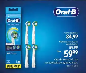 Rossmann Oral-B, końcówki do szczoteczki do zębów, 4 szt. oferta