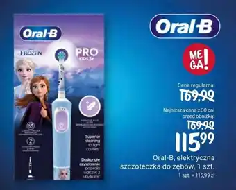 Rossmann Oral-B, elektryczna szczoteczka do zębów, 1 szt. oferta
