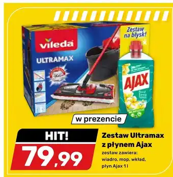 Bricomarche Zestaw mop i wiadro vileda oferta