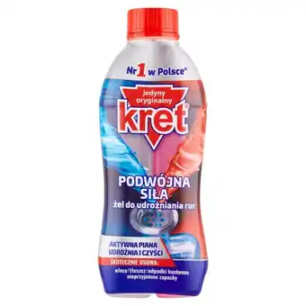Rossmann Kret żel do udrożniania rur podwójna siła 700 g oferta