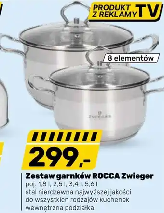 Bricomarche Zestaw garnków zwieger oferta