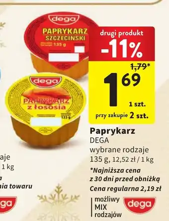 Intermarche Paprykarz DEGA 135 g oferta