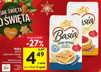 Intermarche Mąka BASIA 1kg oferta