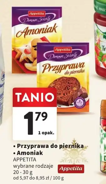Intermarche Przyprawa do piernika Amoniak Appetita 20-30g oferta