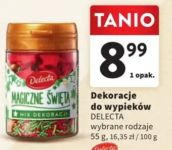 Intermarche Dekoracje do wypieków DELECTA 55 g oferta