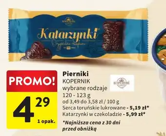 Intermarche Pierniki KOPERNIK 120-123 g oferta