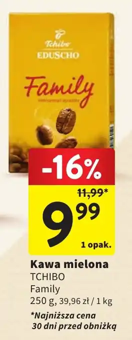 Intermarche Kawa mielona TCHIBO 250g oferta