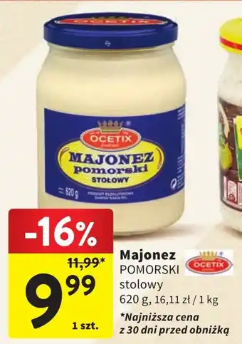 Intermarche Majonez POMORSKI 620g oferta