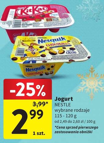 Intermarche Jogurt NESTLE 115-120g oferta