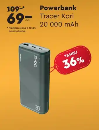 Biedronka Powerbank tracer oferta
