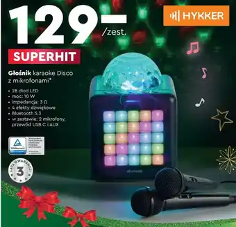 Biedronka Głośnik hykker oferta