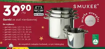 Biedronka Zestaw garnków oferta