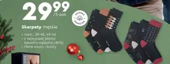 Biedronka Skarpety męskie oferta