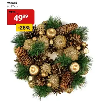 Black Red White Wianek dekoracyjny oferta