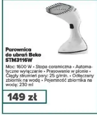 Max Elektro Parownica beko oferta