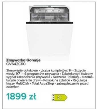 Max Elektro Zmywarka gorenje oferta