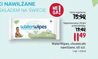 Rossmann WaterWipes, chusteczki nawilżane, 60 szt. oferta