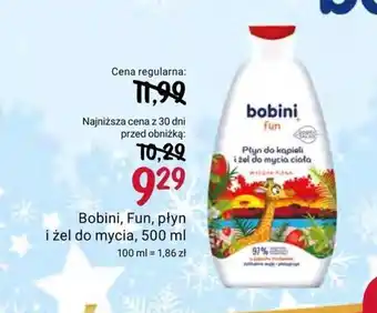 Rossmann Bobini, Fun, płyn i żel do mycia, 500 ml oferta