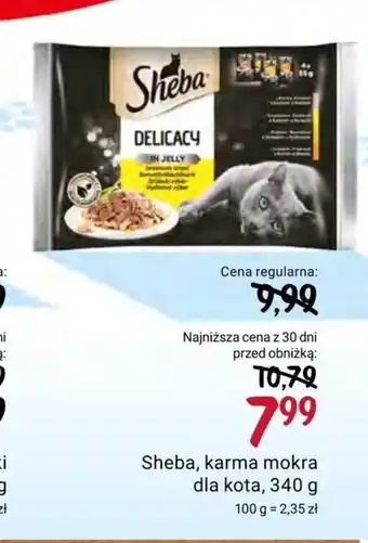 Rossmann Sheba, karma mokra dla kota, 340 g 100 g oferta