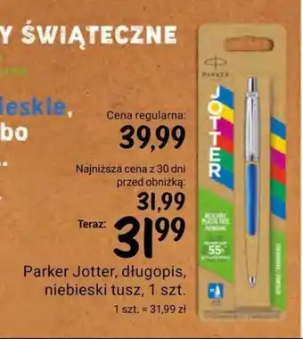 Parker Jotter, długopis, niebieski tusz, 1 szt.