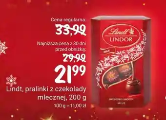 Rossmann Lindt, pralinki z czekolady mlecznej, 200 g oferta