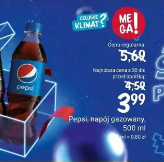 Rossmann Pepsi, napój gazowany, 500ml oferta
