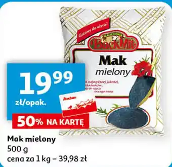Auchan Mak mielony 500g oferta