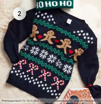 Rossmann Eloy Christmas, sweter świąteczny, Ciastek, 1 szt. oferta