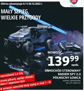 Auchan SAMOCHÓD STEROWANY RADIEM SPY 2.0 PÓŁNOCNY ŁOWCA oferta