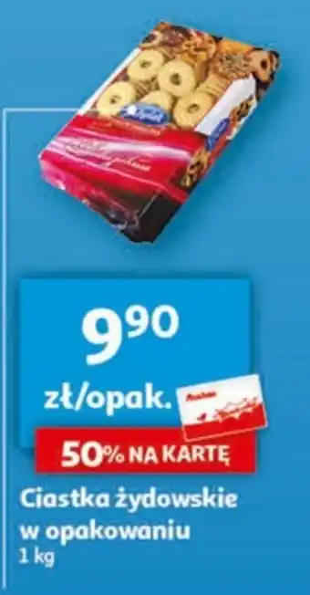 Auchan Ciastka żydowskie w opakowaniu 1kg oferta