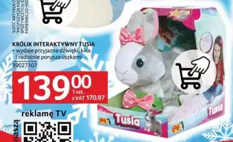 Selgros KRÓLIK INTERAKTYWNY TUSIA oferta