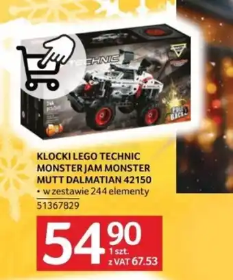 Selgros KLOCKI LEGO TECHNIC MONSTER JAM MONSTER MUTT DALMATIAN oferta