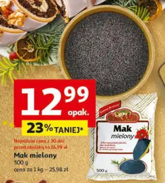Auchan Mak mielony 500g oferta