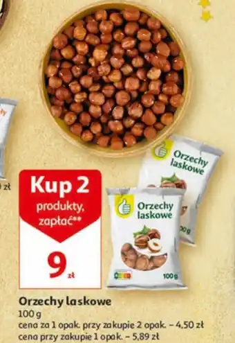 Auchan Orzechy laskowe 100g oferta