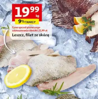 Auchan Leszcz filet ze skórą 1kg oferta