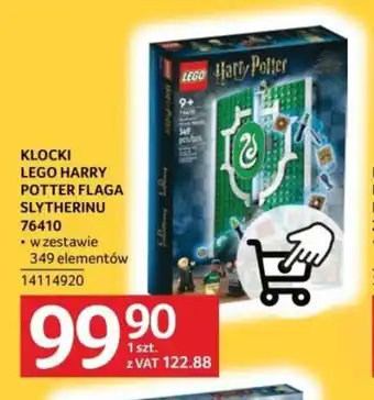 Selgros KLOCKI LEGO HARRY POTTER FLAGA SLYTHERINU 76410 oferta