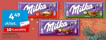 Auchan Czekolada Milka 87-100 g oferta