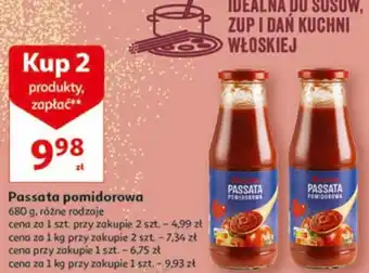 Auchan Passata pomidorowa 680 g oferta