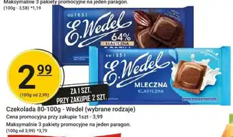 Hitpol Czekolada 80-100 g Wedel oferta