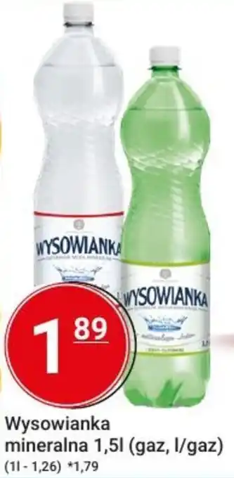 Wysowianka mineralna 1,5 L
